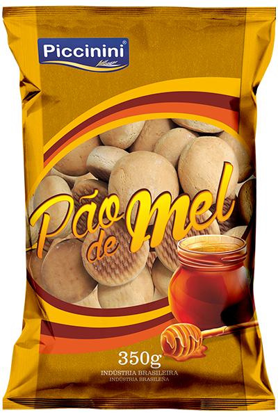 BISCOITO PAOZINHO DE MEL TRADICIONAL PICCININI 300GR