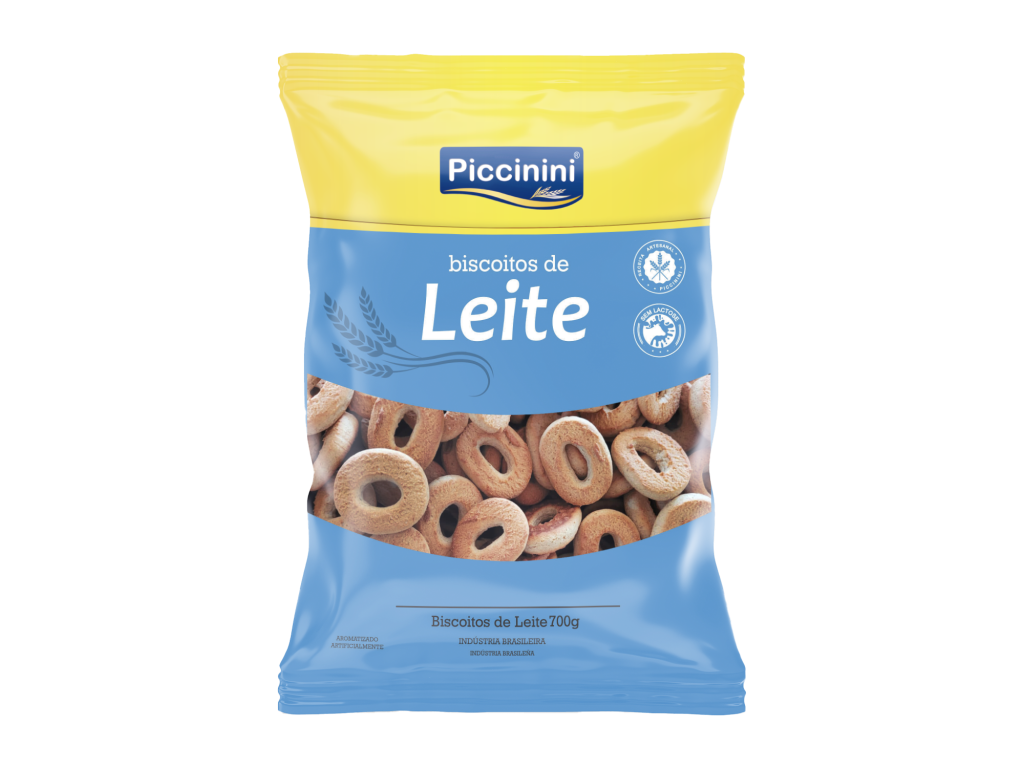 BISCOITO ROSQUINHA SABOR LEITE PICCININI 600GR