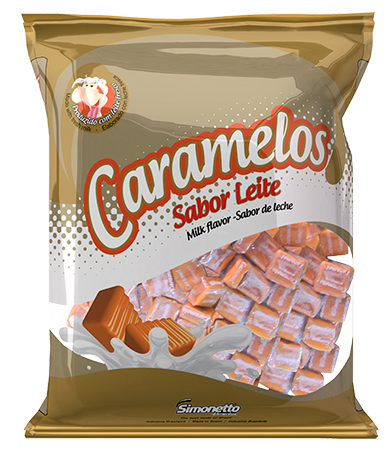 BALA CARAMELO LEITE 500GR