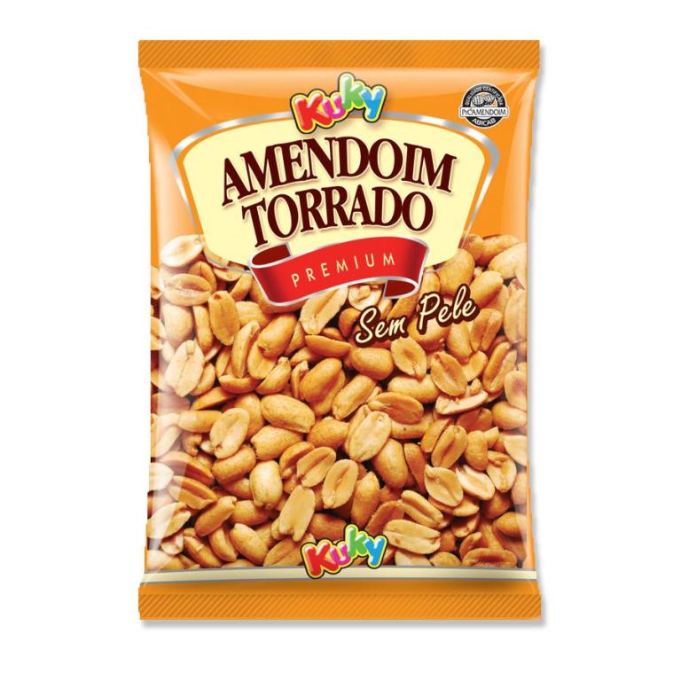 AMENDOIM TORRADO SALGADO SEM PELE 45GR