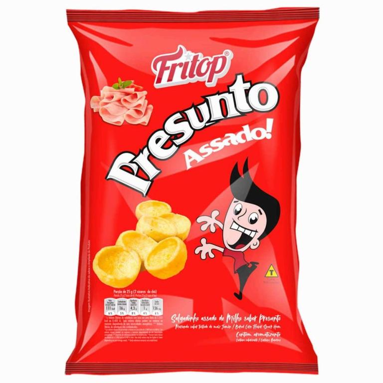 SALGADINHO MILHO SABOR PRESUNTO 20x100GR