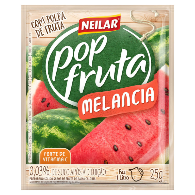 REFRESCO POP FRUTA SABOR MELANCIA 25GR