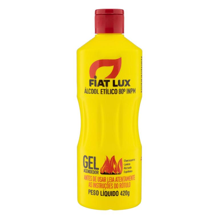 ACENDEDOR GEL 80°  FIAT LUX420gr