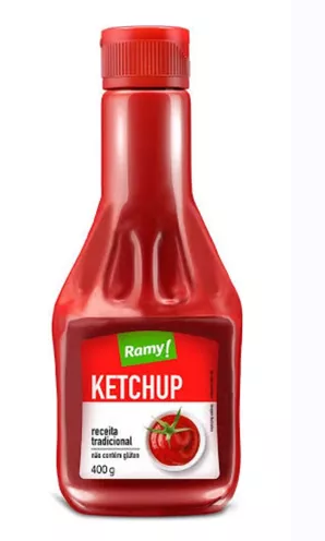 KETCHUP TRADICIONAL RAMY FRASCO 400GR