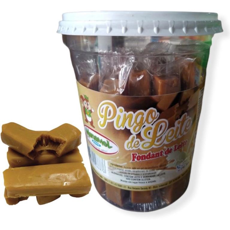 DOCE PINGO DE LEITE POTE 500G C/50UN