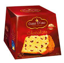 PANETONE COM GOTAS DE CHOCOLATE CASA DORO 400GR