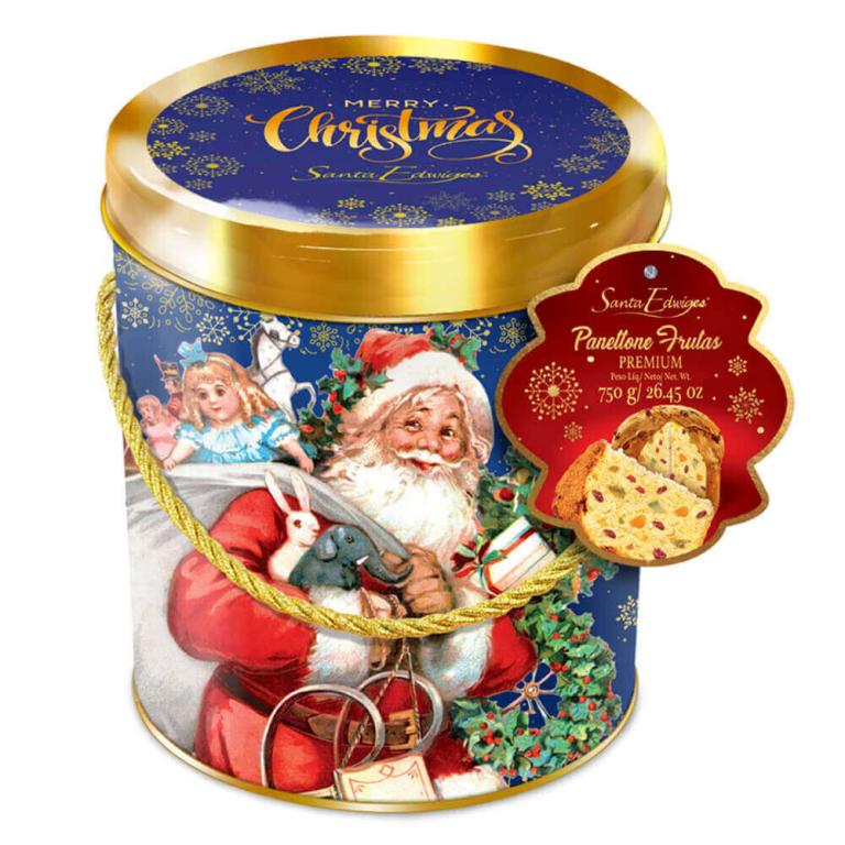 PANETONE LATA FRUTAS 750GR
