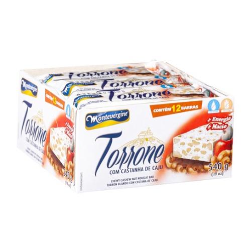TORRONE C/CASTANHA DE CAJU 12X45GR