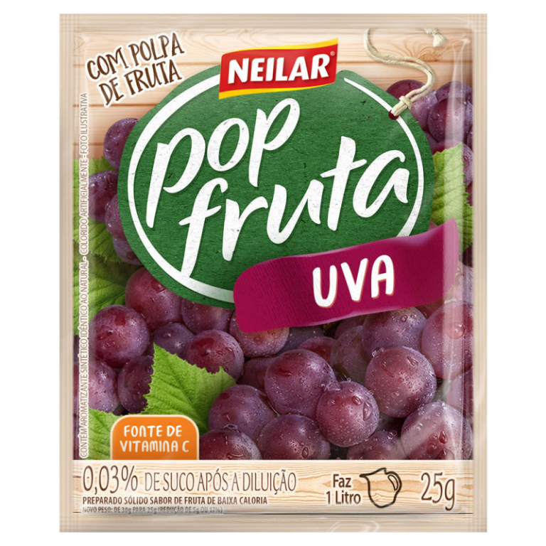 REFRESCO POP FRUTA SABOR UVA 25GR