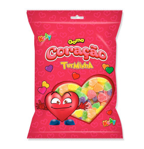GOMA TURMINHA CORAÇÃO 70GR