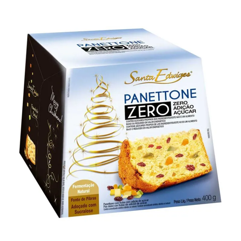 PANETONE FRUTAS ZERO AÇUCAR 400GR