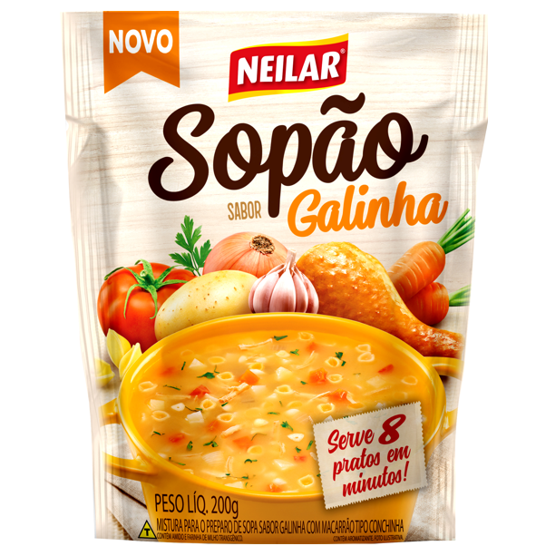 SOPAO NEILAR SABOR GALINHA 200GR
