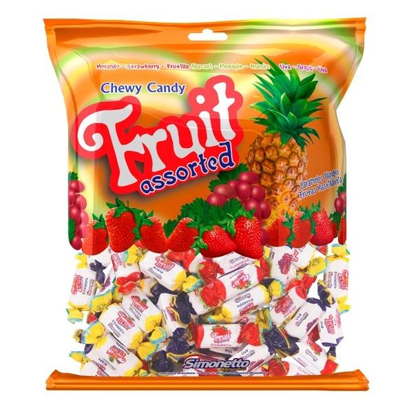 BALA FRUTAS MASTIGAVEL 500GR