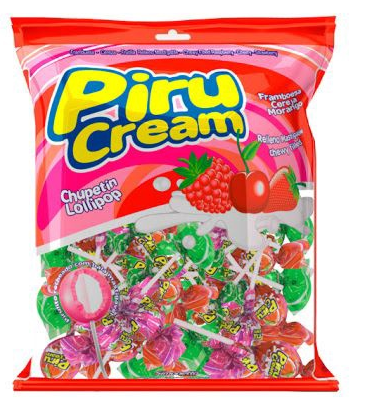 PIRULITO PIRU CREAM SORTIDO 500GR