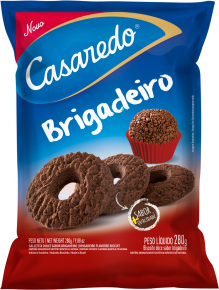 BISCOITO ROSQUINHA BRIGADEIRO CASAREDO 280GR