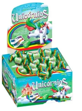 CHICLE HAPPY BOL UNICORNIOS HORTELA C/47UN