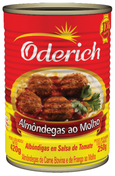 ALMONDEGAS AO MOLHO ODERICH 420GR