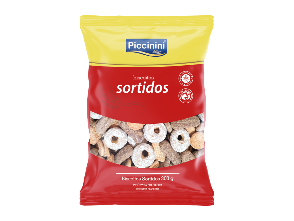 BISCOITO SORTIDO PICCININI 300GR