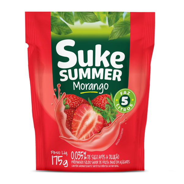 REFRESCO SUKE SUMMER SABOR MORANGO