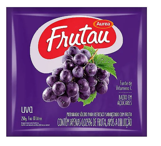 REFRESCO FRUTAU SABOR UVA 250GR