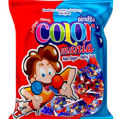 PIRULITO COLORMANIA SORTIDO 500GR