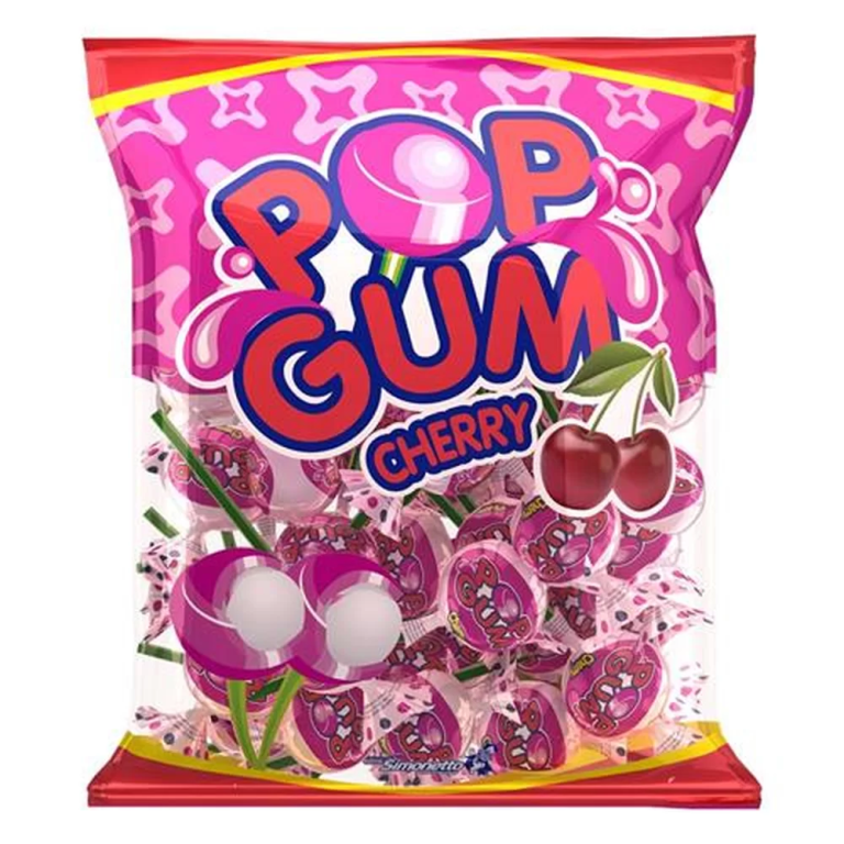 PIRULITO POP GUM CHERRY 500GR