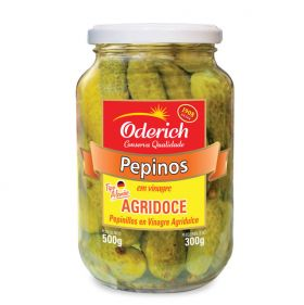 PEPINO AGRIDOCE ODERICH 300GR