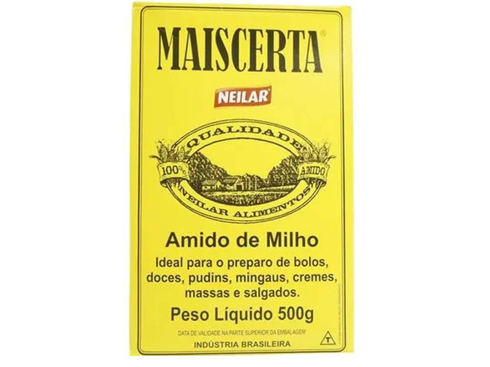 AMIDO DE MILHO MAISCERTA CX 500GR