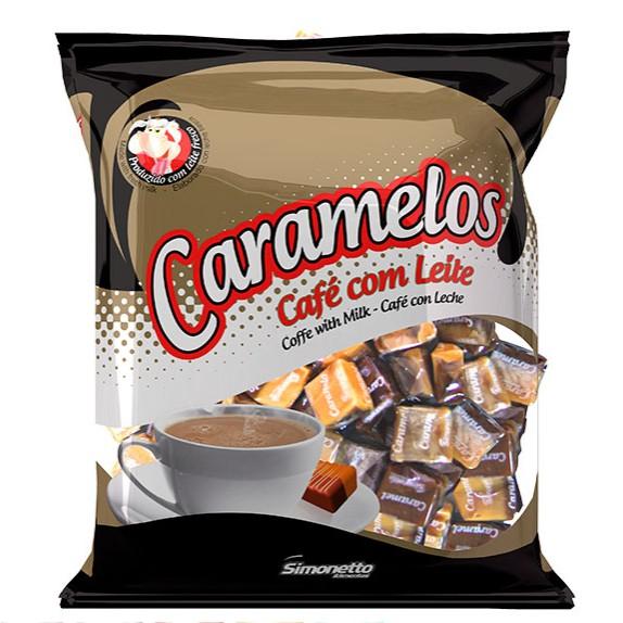BALA CARAMELO CAFE COM LEITE 500GR