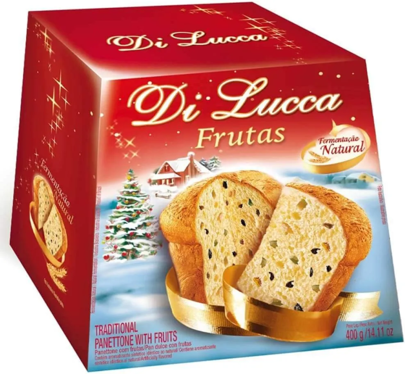 PANETONE DI LUCCA FRUTAS 400GR