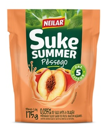 REFRESCO SUKE SUMMER SABOR PESSEGO 175GR
