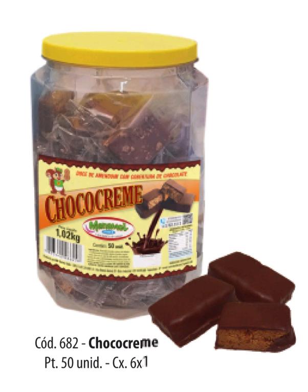DOCE CHOCOCREME MANAMEL PT C/51 1,02 kg