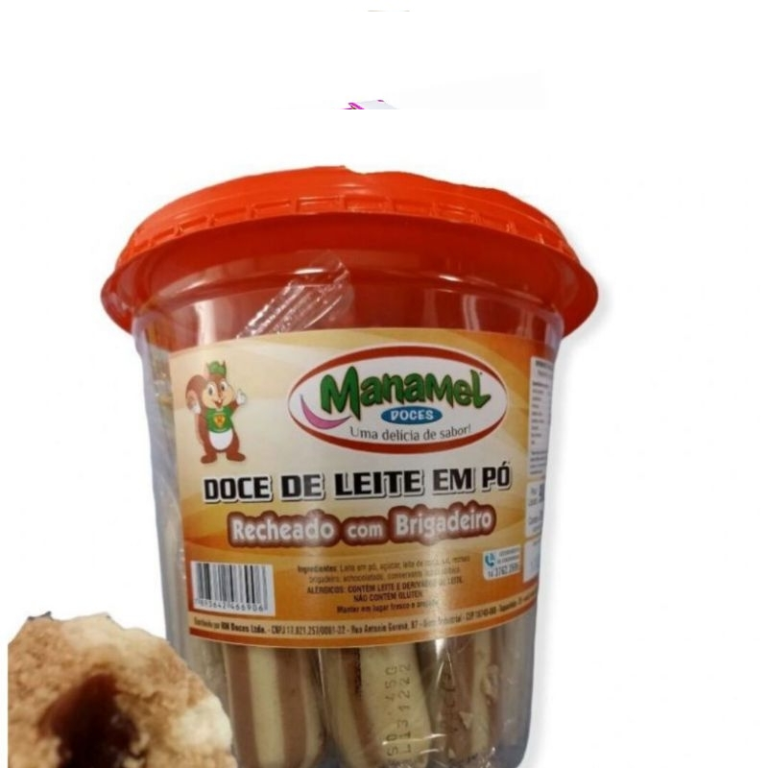 DOCE DE LEITE EM PÓ RECHEADO C/ GOIABADA