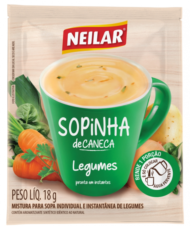 SOPINHA LEGUMES NEILAR DISPLAY 12X18GR
