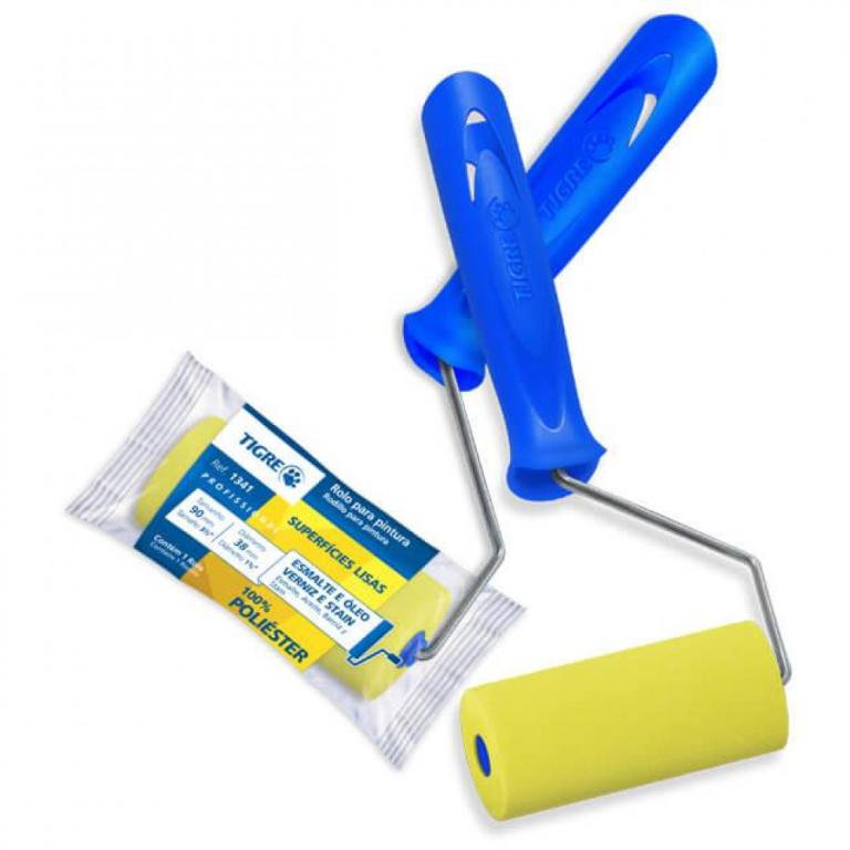 Rolo espuma 90mm Tigre