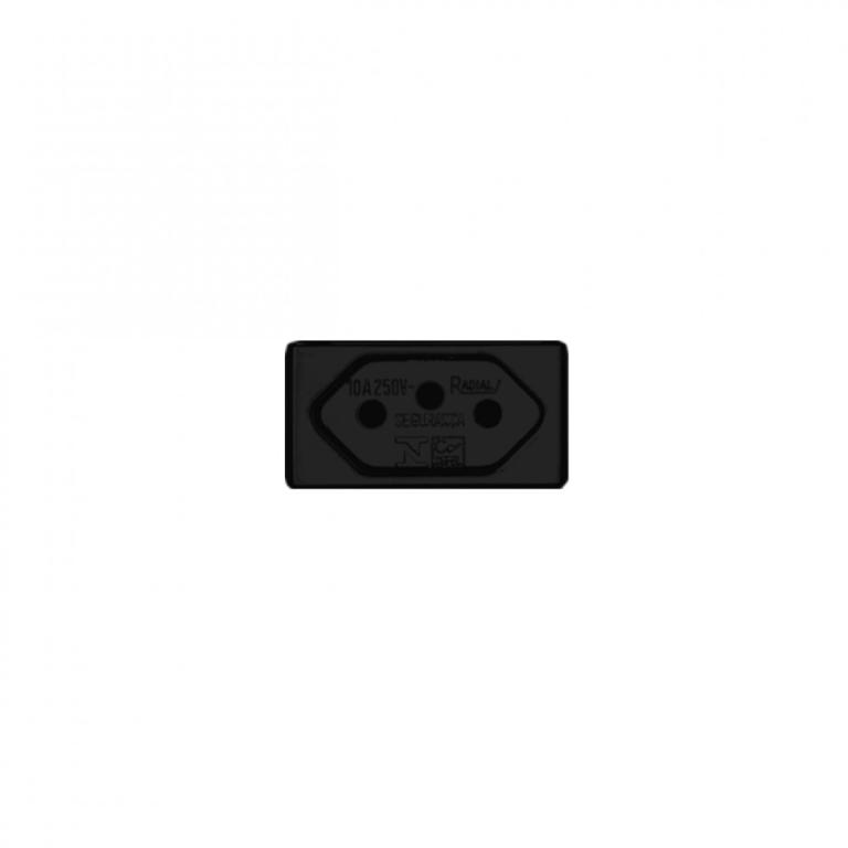 Modulo Tomada 10A preto