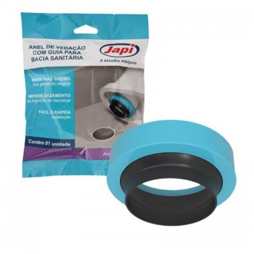 anel vedação vaso sanitario com guia