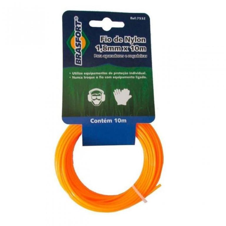 fio de nylon roçadeira 1,8mm