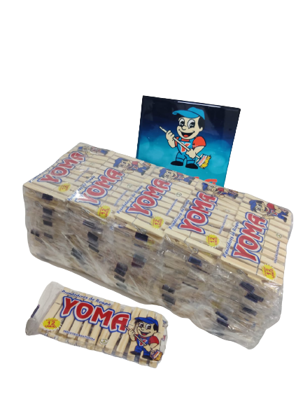 Pregador Madeira Yoma