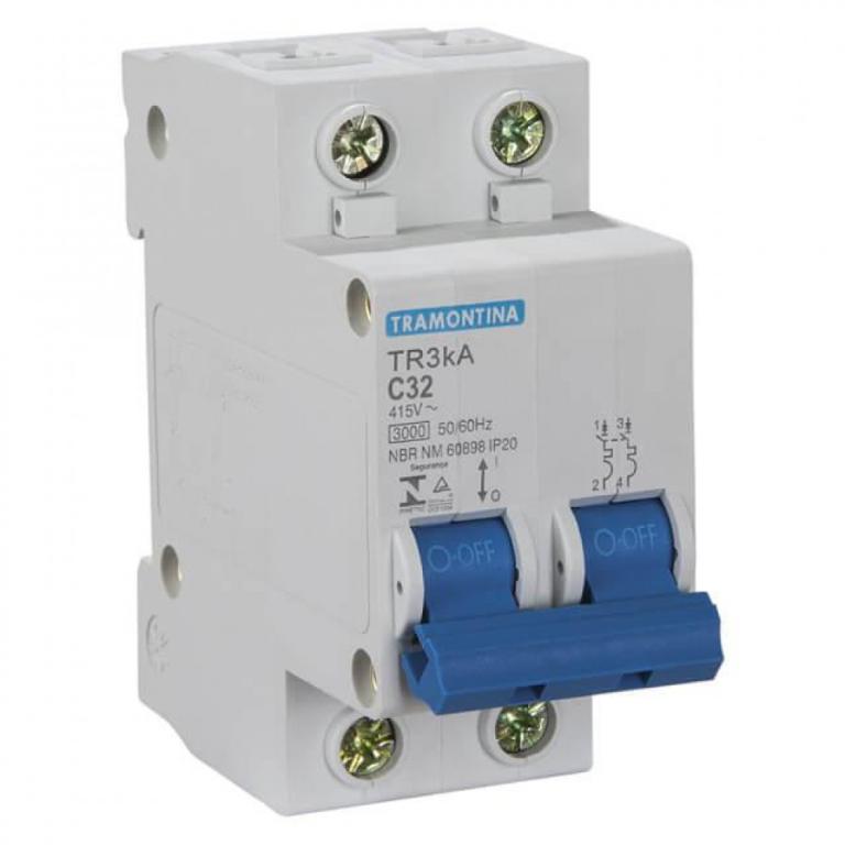 disjuntor bipolar 32 A