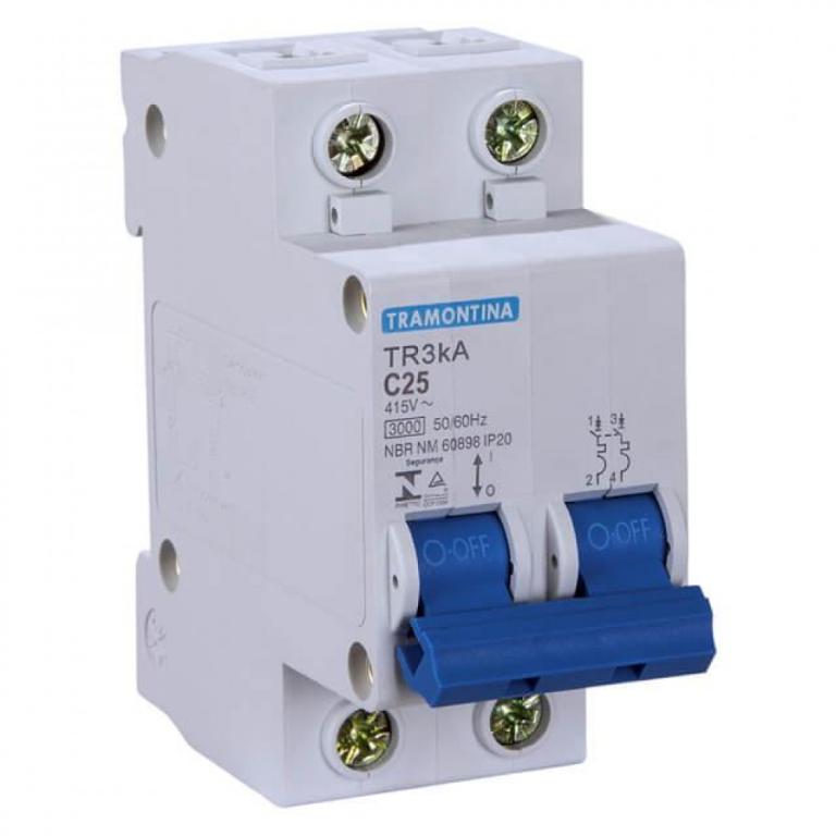 disjuntor bipolar 25 A