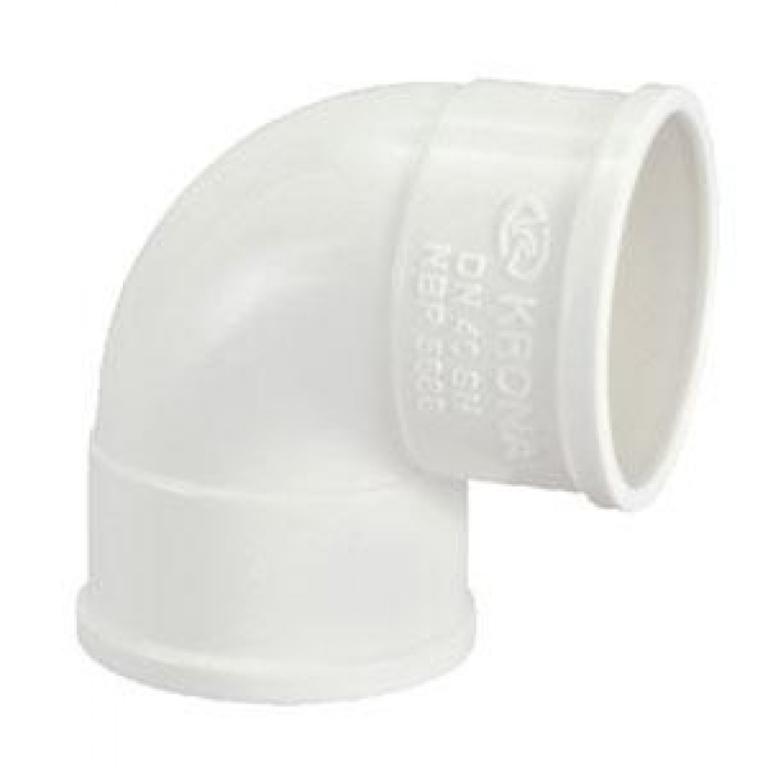 cotovelo branco 40mm