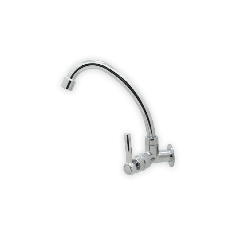 torneira pia plastico cromado parede Bognar