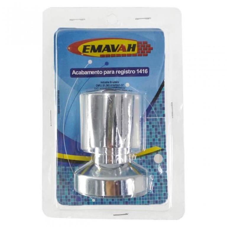 Acabamento de registro plastico