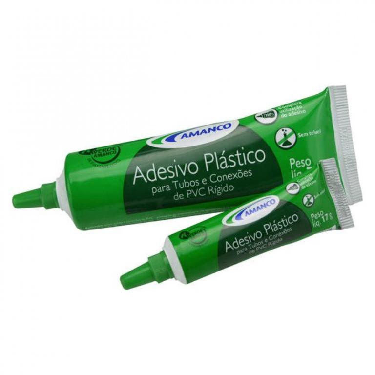 cola cano adesivo pvc 17g amanco