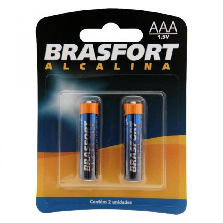 Pilha AAA Brasfort
