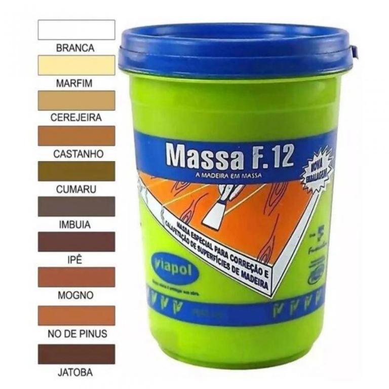Massa F12 madeira Imbuia 400 g