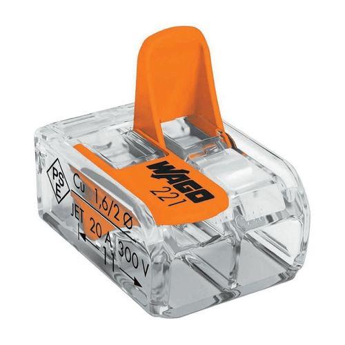 Conector Wago Emenda de cabo 6mm