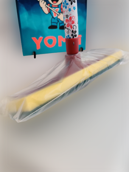 Esfregao verde amarelo Limpa Azulejo