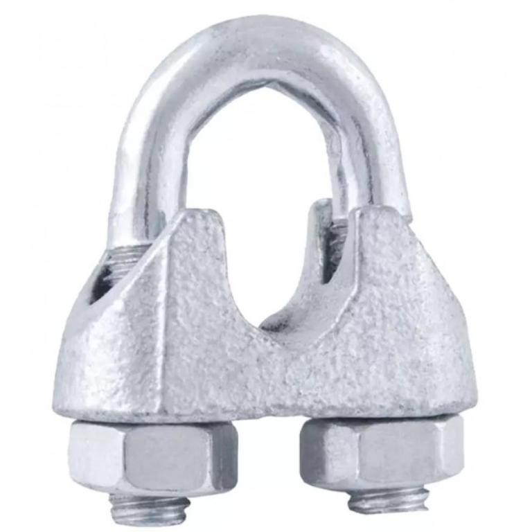 Grampo cabo de aço 1/8